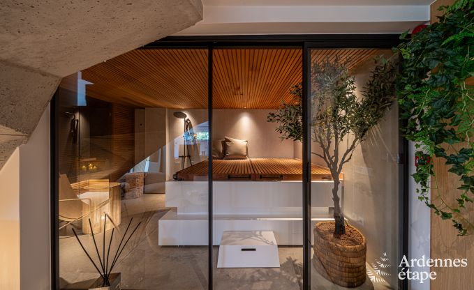 Luxurious holiday home in Baillonville for 6 people with wellness and heated swimming pool