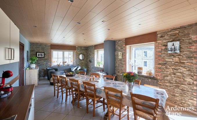 Holiday cottage in Bastogne for 14/15 persons in the Ardennes