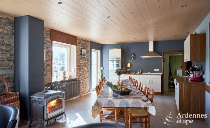 Holiday cottage in Bastogne for 14/15 persons in the Ardennes