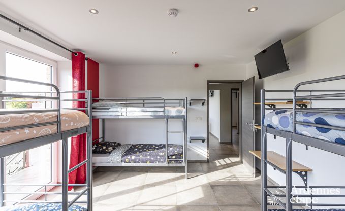 Holiday cottage in Bastogne for 14/15 persons in the Ardennes