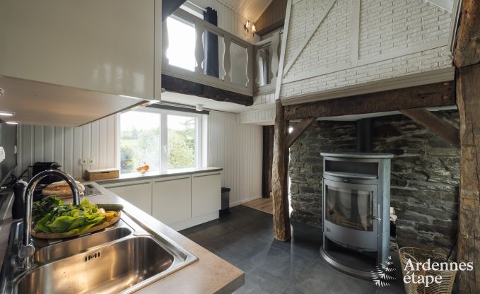 Charming farmhouse for 6 people in Bastogne with indoor and outdoor jacuzzi