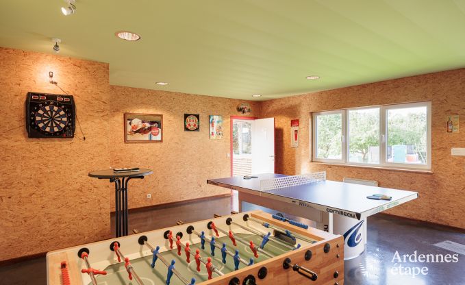 Large holiday home in Bastogne for 14 people with wellness and relaxation area