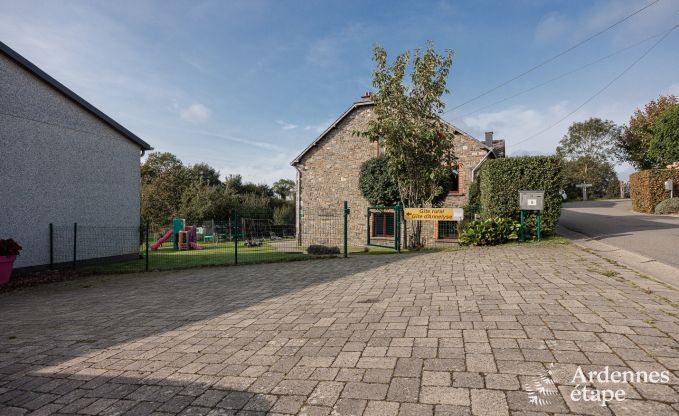 Large holiday home in Bastogne for 14 people with wellness and relaxation area