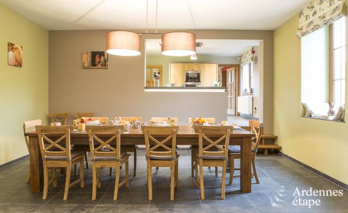 Holiday cottage in Bastogne for 11 persons in the Ardennes
