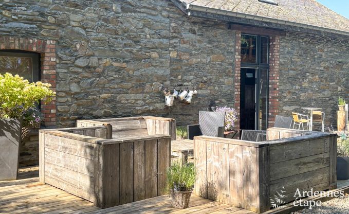 Charming house in Bastogne in the Ardennes: accommodation for 18 people