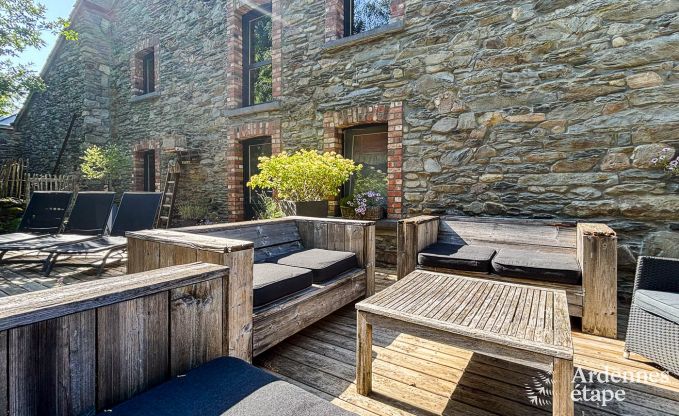 Charming house in Bastogne in the Ardennes: accommodation for 18 people