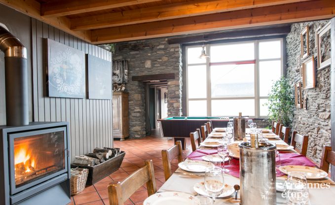 Charming house in Bastogne in the Ardennes: accommodation for 18 people