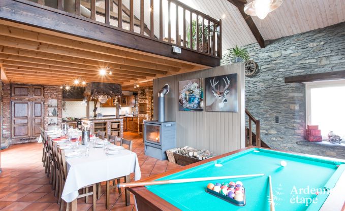 Charming house in Bastogne in the Ardennes: accommodation for 18 people