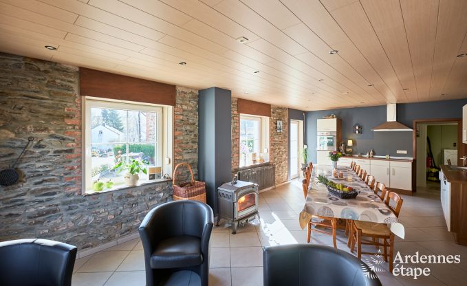 Holiday cottage in Bastogne for 14/15 persons in the Ardennes