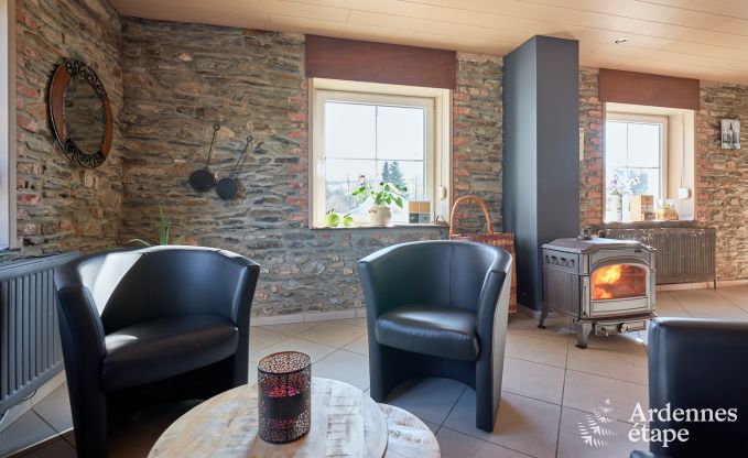 Holiday cottage in Bastogne for 14/15 persons in the Ardennes
