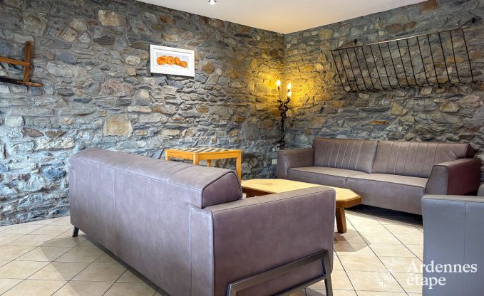 Large holiday home in Bastogne for 14 people with wellness and relaxation area