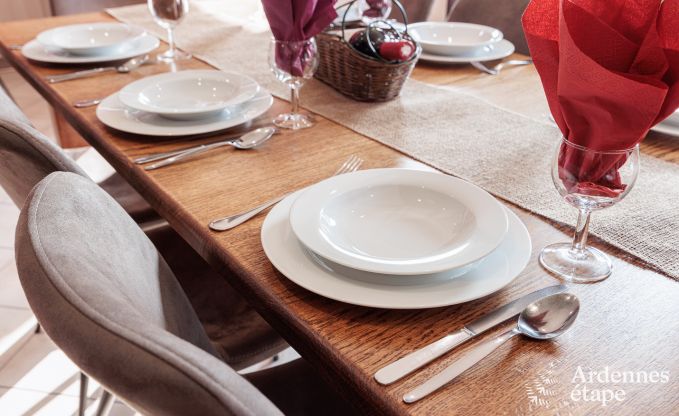 Large holiday home in Bastogne for 14 people with wellness and relaxation area