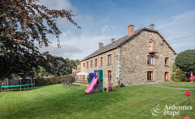 Large holiday home in Bastogne for 14 people with wellness and relaxation area