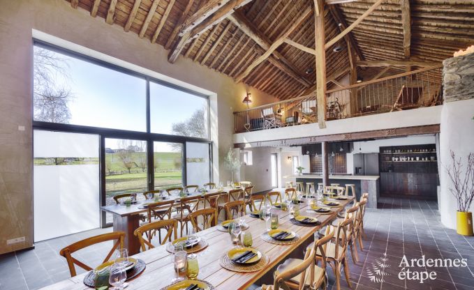 Luxury villa in Bastogne for 26 persons in the Ardennes