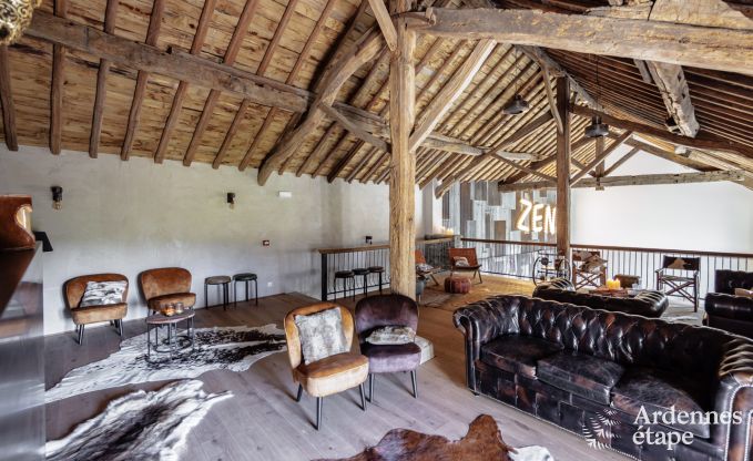 Luxury villa in Bastogne for 26 persons in the Ardennes