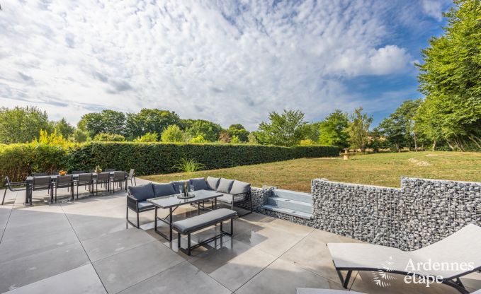 Luxury villa in Bastogne for 12 persons in the Ardennes