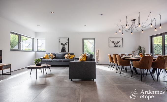 Luxury villa in Bastogne for 12 persons in the Ardennes