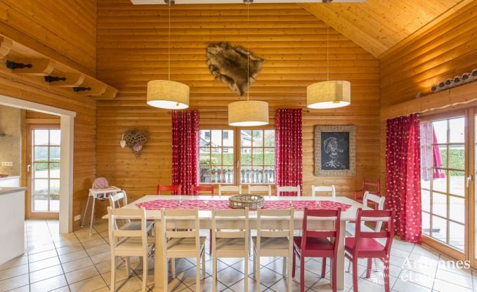 Chalet in Bernister for 15 persons in the Ardennes