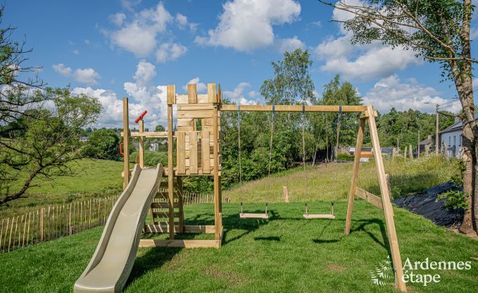 Holiday home in Bertogne for 6 people with private garden and hot tub