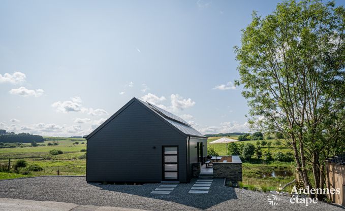 Holiday home in Bertogne for 6 people with private garden and hot tub