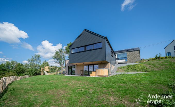 Holiday home in Bertogne for 6 people with private garden and hot tub