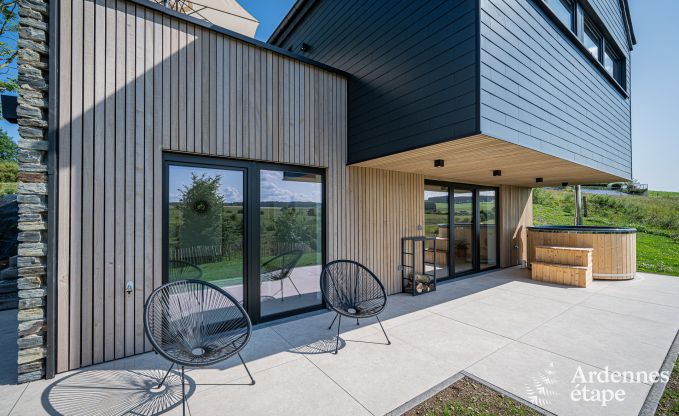 Holiday home in Bertogne for 6 people with private garden and hot tub