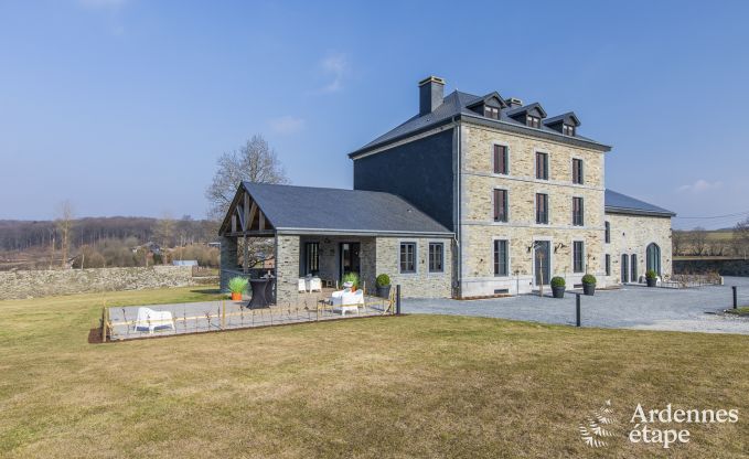 Deluxe holiday house for 20 people in Bertix, in the Ardennes