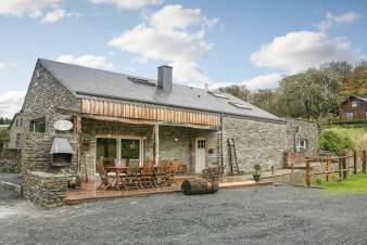Former mill converted into a holiday home for 6 guests in the village of Bertrix