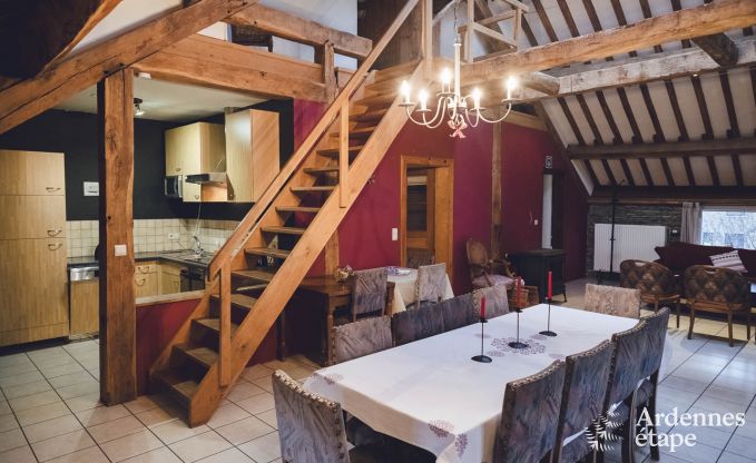 Holiday cottage in Bertrix for 14/17 persons in the Ardennes