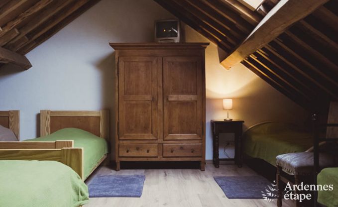 Holiday cottage in Bertrix for 14/17 persons in the Ardennes