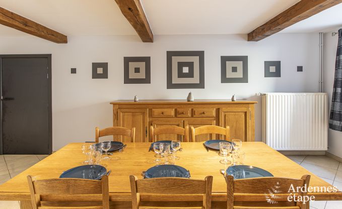 Holiday house for rent for 6-8 persons in the Ardennes near Bièvre