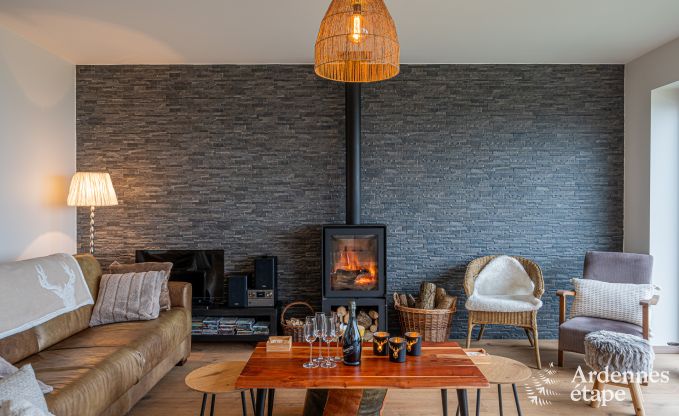 Holiday home in Bivre: pet-friendly comfort for 12 people with sauna in the Ardennes