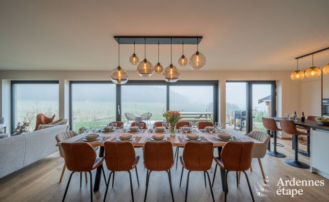 Holiday home in Bivre: pet-friendly comfort for 12 people with sauna in the Ardennes