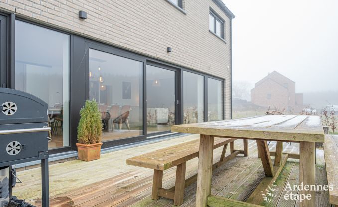 Holiday home in Bivre: pet-friendly comfort for 12 people with sauna in the Ardennes