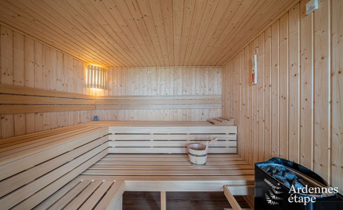 Holiday home in Bivre: pet-friendly comfort for 12 people with sauna in the Ardennes