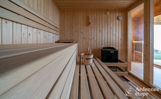 Holiday home in Bivre: pet-friendly comfort for 12 people with sauna in the Ardennes