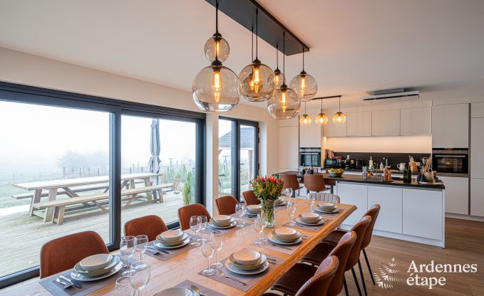 Holiday home in Bivre: pet-friendly comfort for 12 people with sauna in the Ardennes