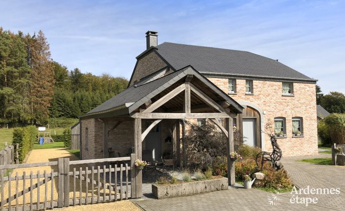 Luxury villa in Bivre for 9 persons in the Ardennes