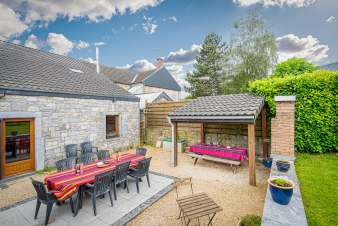 Welcoming holiday house for 8/9 pers. to rent in Bonsin, dogs allowed