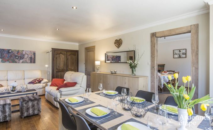 Escape to the Ardennes: Spacious and equipped holiday home for 8 people in Bouillon