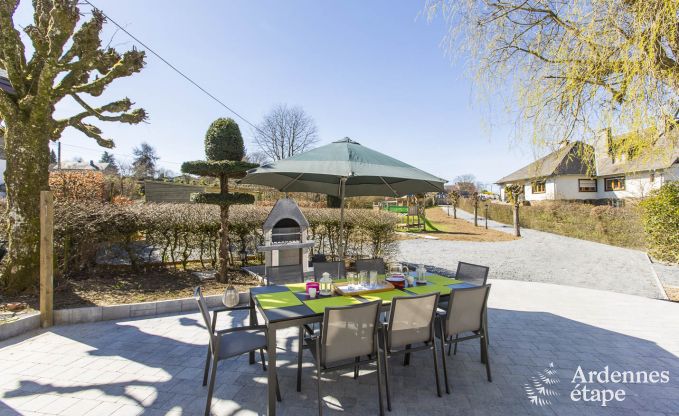 Escape to the Ardennes: Spacious and equipped holiday home for 8 people in Bouillon