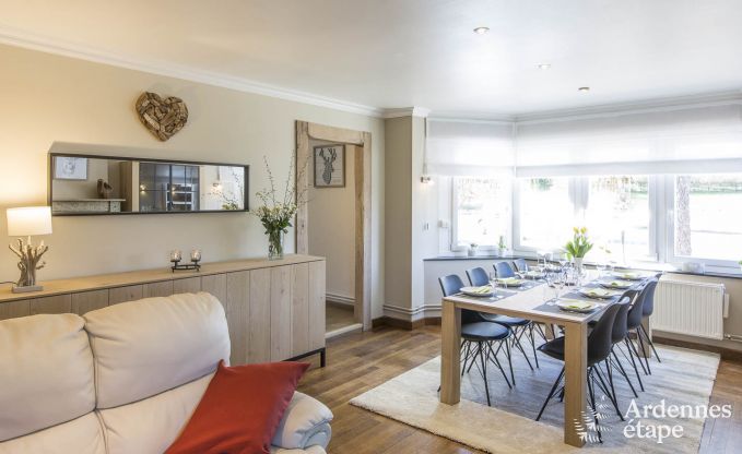 Escape to the Ardennes: Spacious and equipped holiday home for 8 people in Bouillon