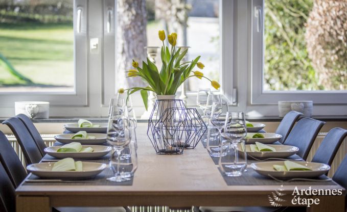 Escape to the Ardennes: Spacious and equipped holiday home for 8 people in Bouillon