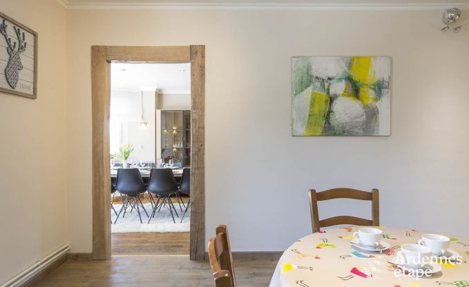 Escape to the Ardennes: Spacious and equipped holiday home for 8 people in Bouillon