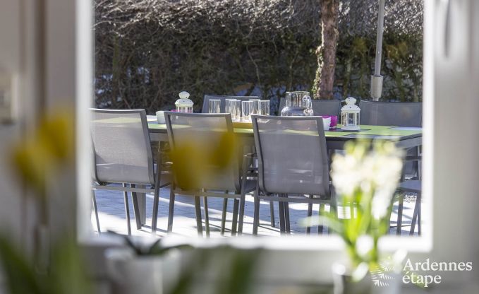 Escape to the Ardennes: Spacious and equipped holiday home for 8 people in Bouillon