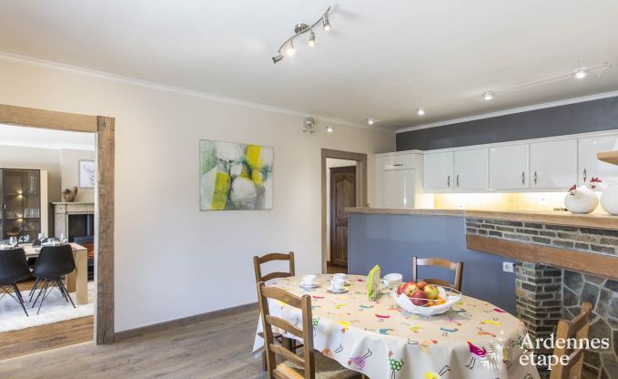 Escape to the Ardennes: Spacious and equipped holiday home for 8 people in Bouillon