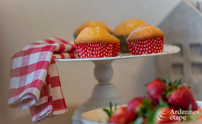 Charming holiday home in Bullange: cottage for 4 people with sauna, private garden and proximity to nature reserves