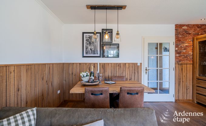 Charming holiday home in Bullange: cottage for 4 people with sauna, private garden and proximity to nature reserves