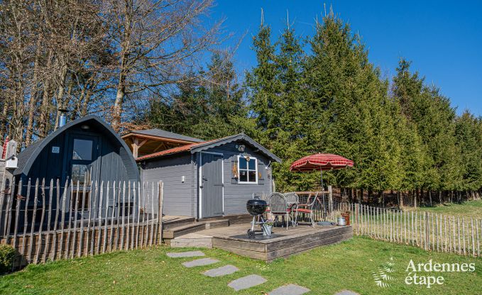 Charming holiday home in Bullange: cottage for 4 people with sauna, private garden and proximity to nature reserves