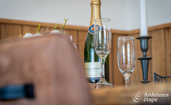 Charming holiday home in Bullange: cottage for 4 people with sauna, private garden and proximity to nature reserves